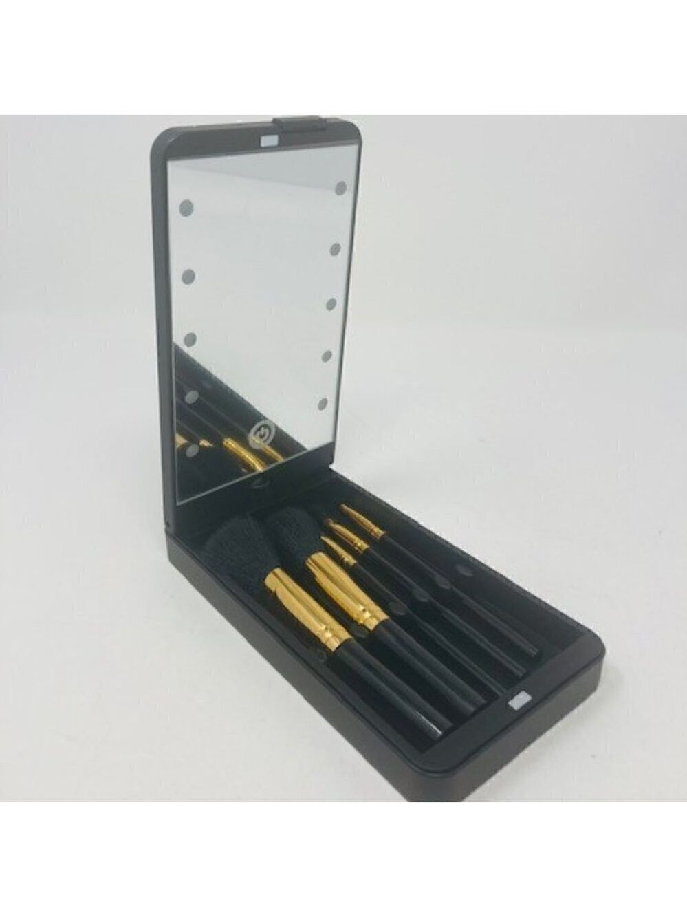 Make up bag, brush set and LED mirror - Picture 5 of 5